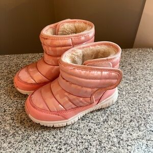 Pink Kids Winter Boots
